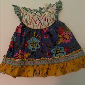 Matilda Jane Blouse in Soft Pastel with Elegant Ruffles